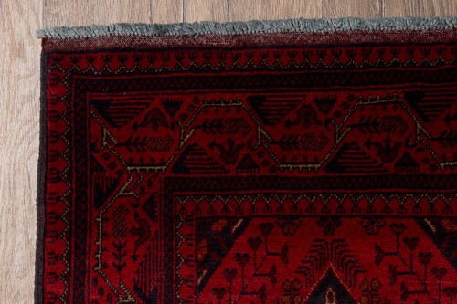 Frędzle i brzeg dywanu orientalnego Khal Mahammadi 83x292 cm