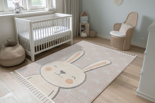 Dywan dziecięcy Obsession Fano FAO 390 rabbit w pokoju
