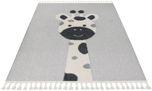 Rzut z przodu na dywan dziecięcy Obsession Fano FAO 392 żyrafa