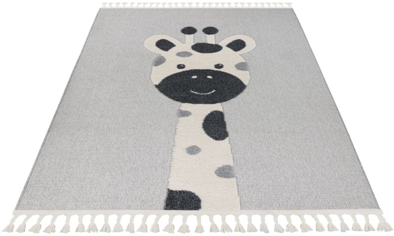 Rzut z przodu na dywan dziecięcy Obsession Fano FAO 392 żyrafa