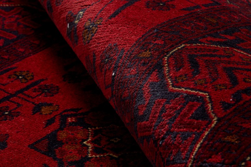 Zbliżenie runa dywanu orientalnego Khal Mahammadi 100x145 cm