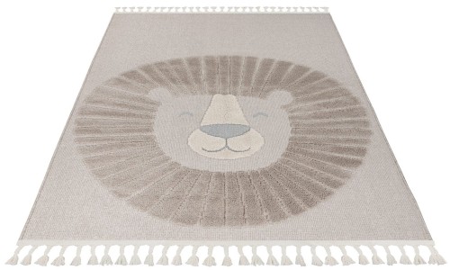 Rzut skośny na dywan dziecięcy Obsession Fano FAO 399 lion