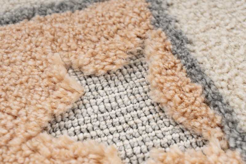 Detal okrągłego dywanu dziecięcego Obsession Fano FAO 390 rabbit