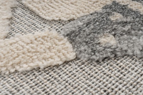 Runo okrągłego dywanu dziecięcego Obsession Fano FAO 393 rabbit stars