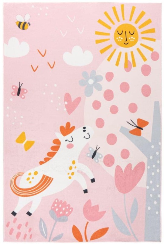 Dywan różowy dla dziewczynki Obsession Magic Kids MKD 101 Flying Horse