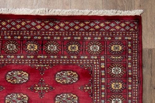 Frędzle i brzeg dywanu orientalnego Bukhara 123x177 cm