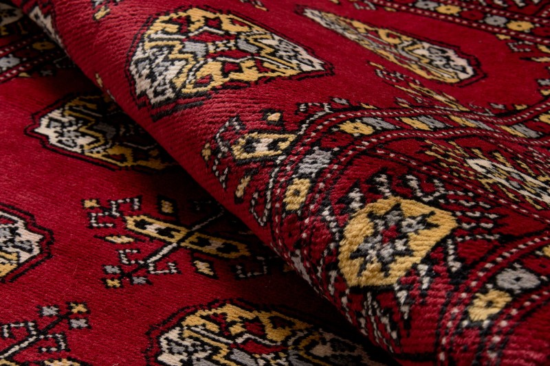 Zbliżenie runa dywanu Bukhara 93x158 cm