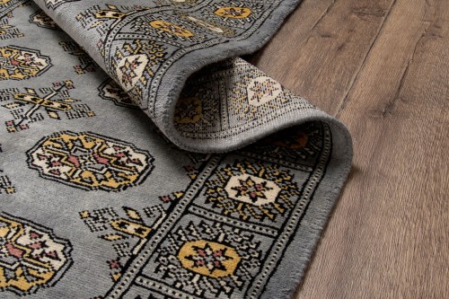 Spód dywanu orientalnego pakistańskiego Bukhara 79x121 cm