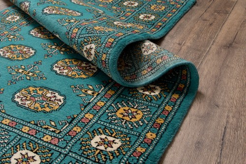 Spód dywanu orientalnego pakistańskiego Bukhara 95x153 cm