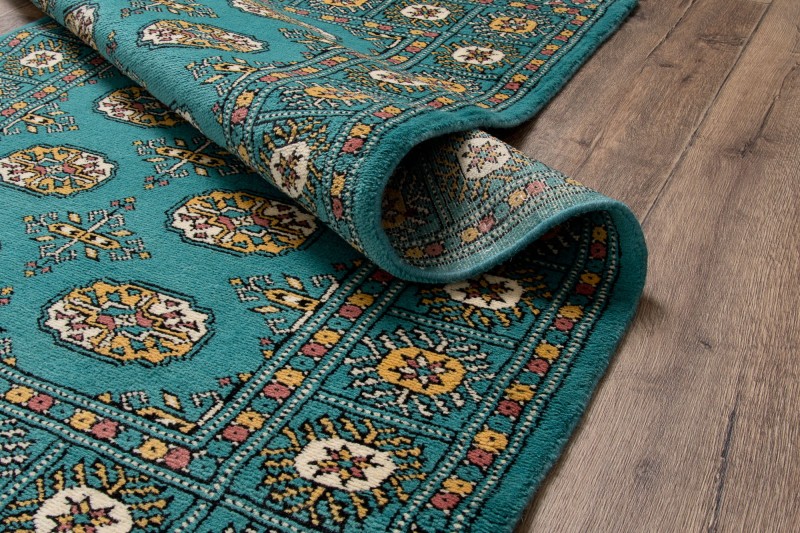 Spód dywanu orientalnego pakistańskiego Bukhara 95x153 cm