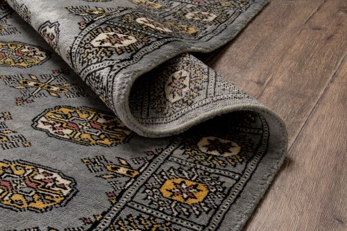 Spód dywanu orientalnego pakistańskiego Bukhara 78x121 cm