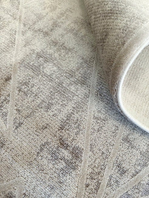 Spód i obszycie dywanu geometrycznego Creante 55064 beige
