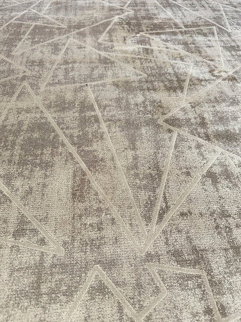 Runo dywanu geometrycznego Creante 55064 beige