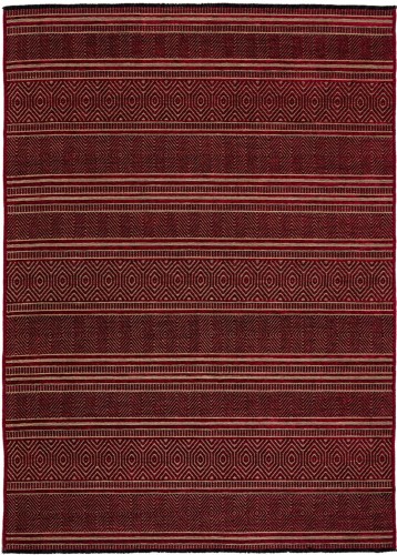 Dywan nowoczesny Saran G001 czerwony