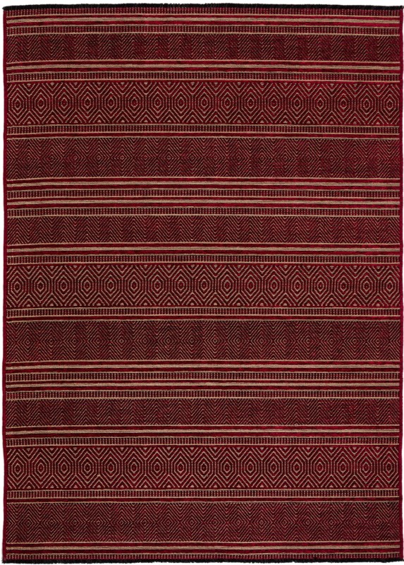 Dywan nowoczesny Saran G001 czerwony