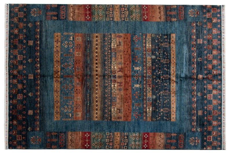 Dywan orientalny afgański Sultani 170x238 cm w poziomie