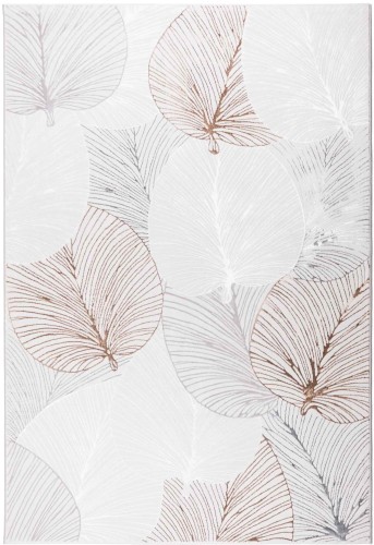 Dywan nowoczesny Creation Liść New szaro-beżowy