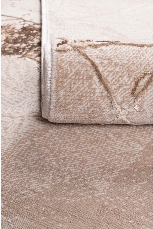 Runo dywanu nowoczesnego Creation marmur kolory ziemi