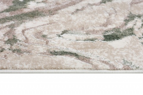 Zbliżenie runa kremowego dywanu nowoczesnego NR22D Como