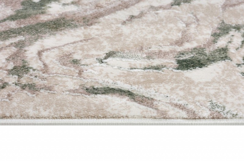 Zbliżenie runa kremowego dywanu nowoczesnego NR22D Como