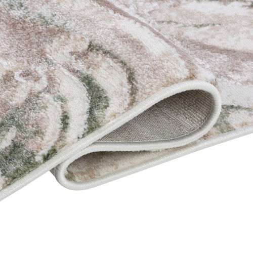 Bok kremowego dywanu nowoczesnego NR22D Como