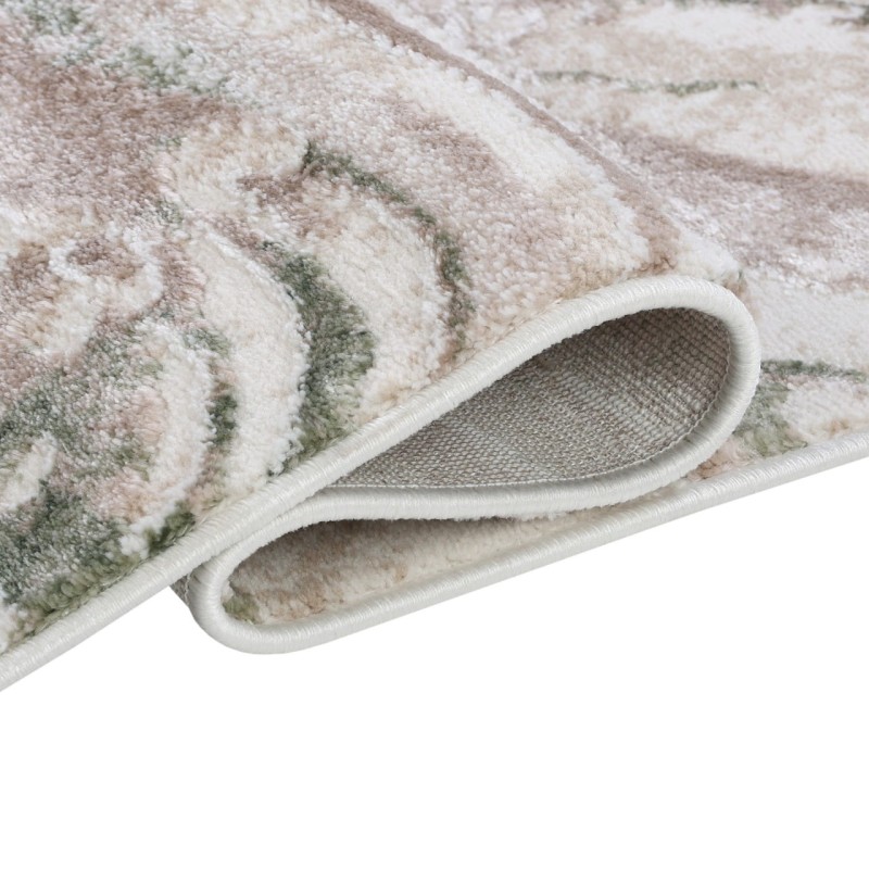 Bok kremowego dywanu nowoczesnego NR22D Como