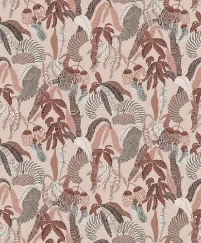 Tapeta roślinna Khroma Romance Nimfa Cinamon ROM004.webp