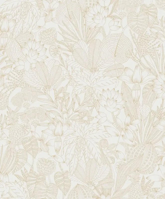 Złota tapeta Khroma Romance Bellis Gold ROM102.webp