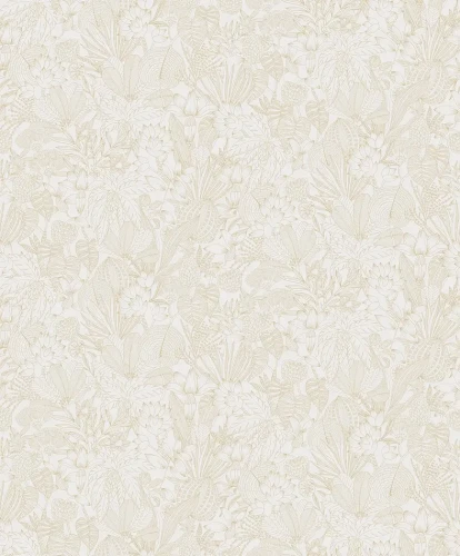 Tapeta motyw roślinny Khroma Romance Bellis Gold ROM102.webp