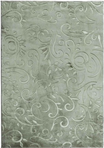 Dywan pluszowy Alaska liście zielony