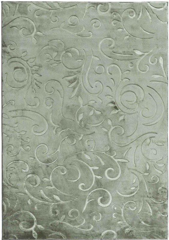 Dywan pluszowy Alaska liście zielony