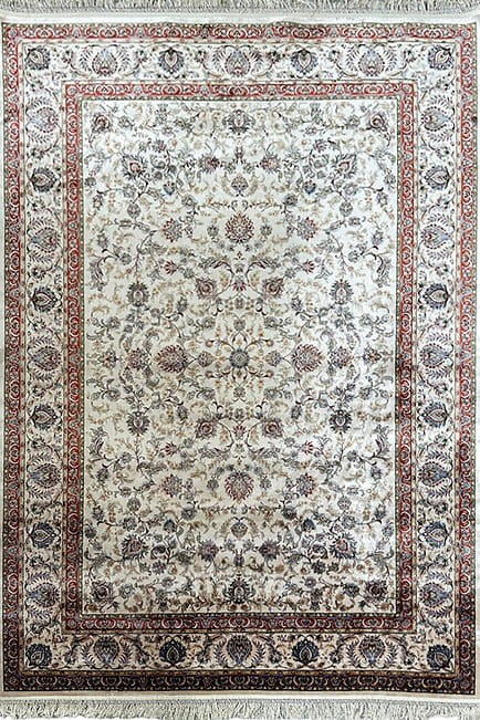 Rzut na dywan ekskluzywny Anatolian Silk 66524 cream