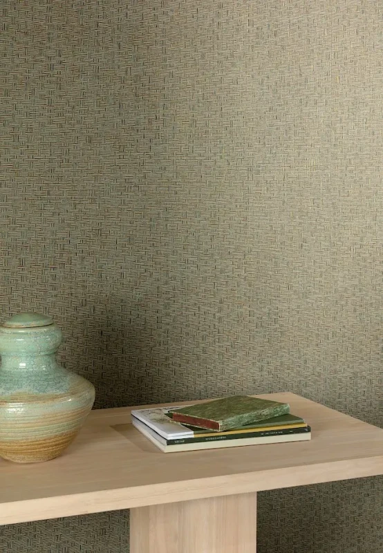 Tapeta oliwkowa Khroma Romance Tonnet Olive ROM302.webp