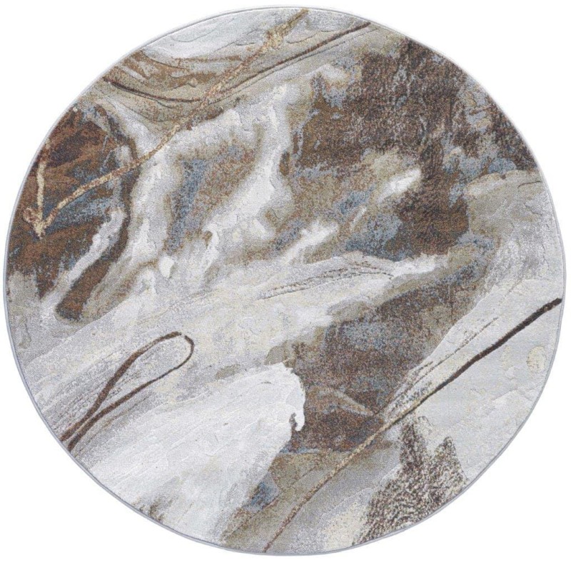 Dywan okrągły nowoczesny Ragolle Argentum 63529-7270