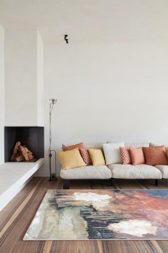 Dywan nowoczesny Ragolle Argentum 63801-6626 w salonie