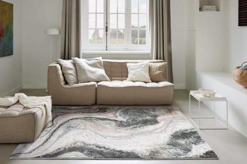 Dywan nowoczesny Ragolle Argentum 63618-7270 w salonie