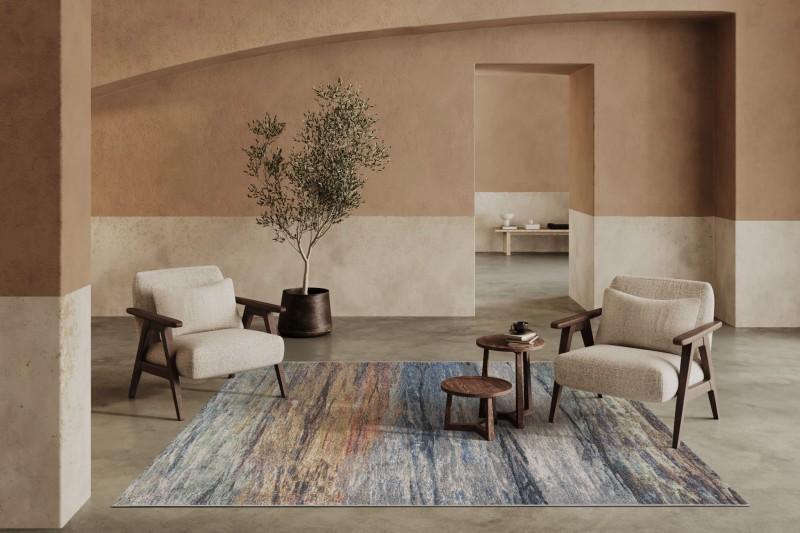 Dywan nowoczesny Ragolle Argentum 63814-2626 w salonie