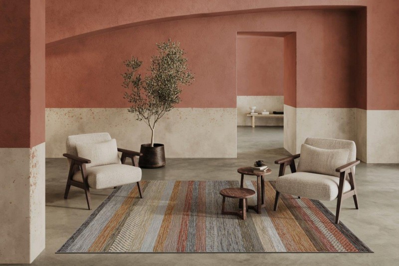 Dywan nowoczesny Ragolle Argentum 63844-9248 w salonie