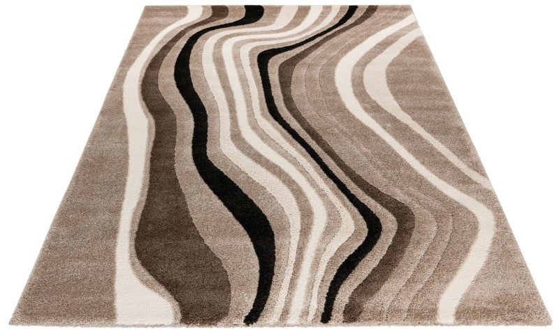 Rzut ukośny dywanu Obsession Frisco FRI283 taupe