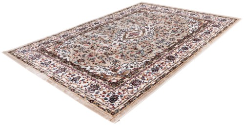 Rzut z boku na dywan Obsession Isfahan ISF740 beige