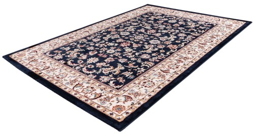 Rzut z boku na dywan Obsession Isfahan ISF741 navy