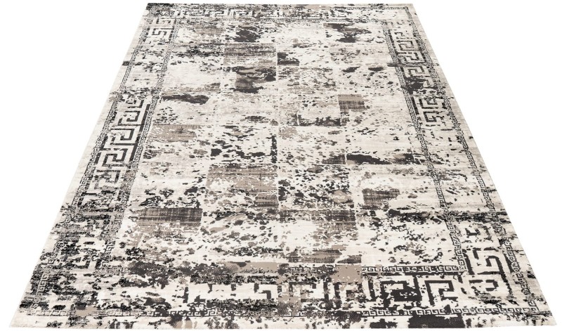 Rzut ukośny dywanu Obsession Opal OPA911 grey