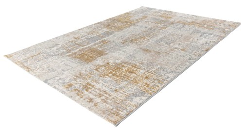 Rzut z boku na dywan Obsession Salsa SAS690 musztardowy