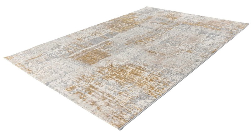 Rzut z boku na dywan Obsession Salsa SAS690 musztardowy