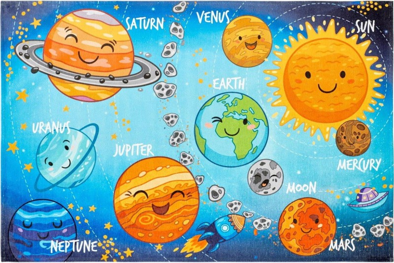 Dywan Obsession Torino Kids TOK230 solar system