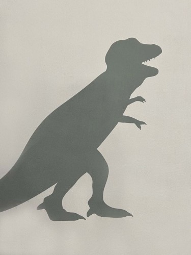 Zbliżenie na wzór dinozaura zielonego
