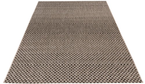 Rzut ukośny dywanu zewnętrznego Obsession Nordic NIC877 grey