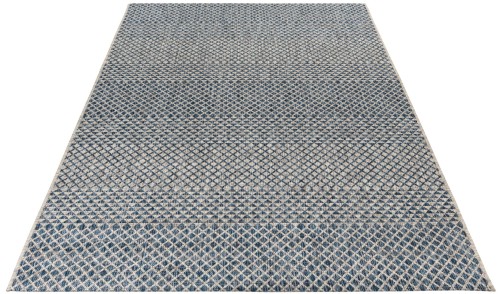 Rzut ukośny dywanu zewnętrznego Obsession Nordic NIC877 navy