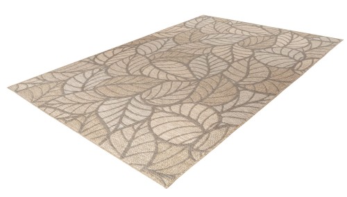 Rzut z boku na dywan zewnętrzny Obsession My Oslo OSL706 taupe