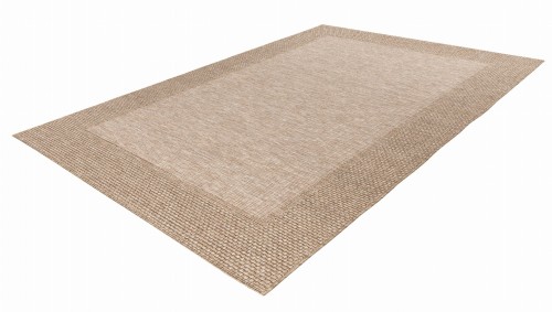 Rzut z boku na dywan zewnętrzny Obsession My Oslo osl709 taupe